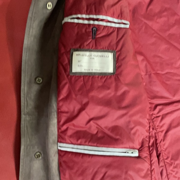Bruno Cucinelli Men’s Sueded Leather Jacket - Picture 6 of 15